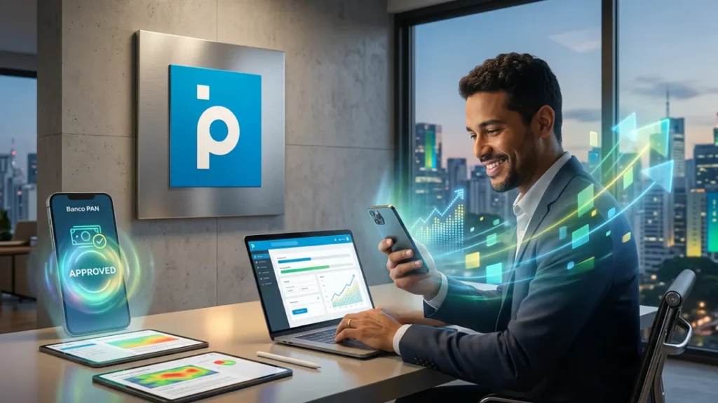 Contrate Seu Empréstimo PAN em Poucos Cliques